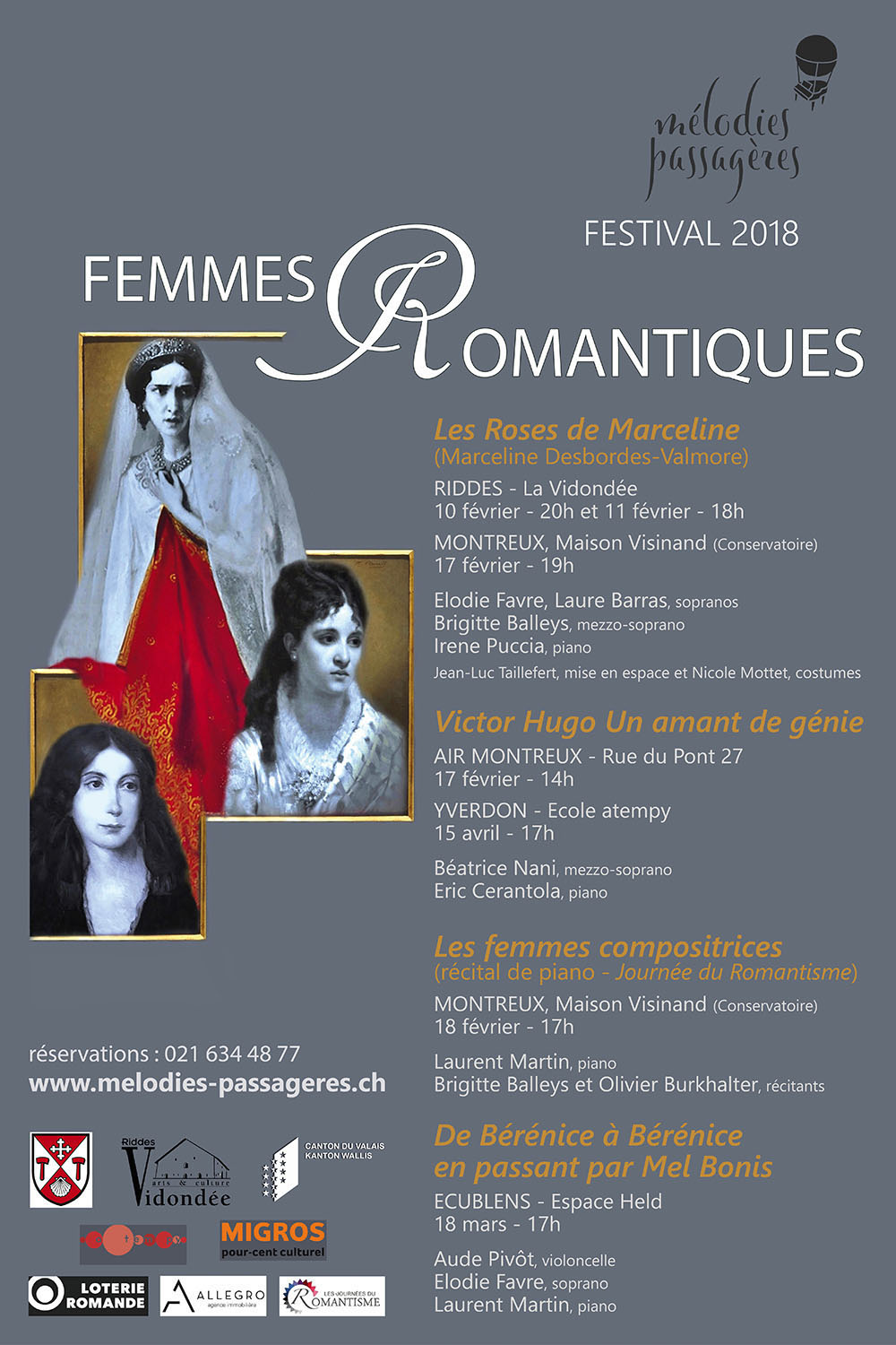 Femmes Romantiques - Festival 2018