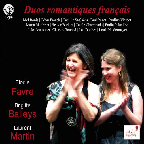 CD Duos romantiques franais. Elodie Favre, Brigitte Balleys, Laurent Martin