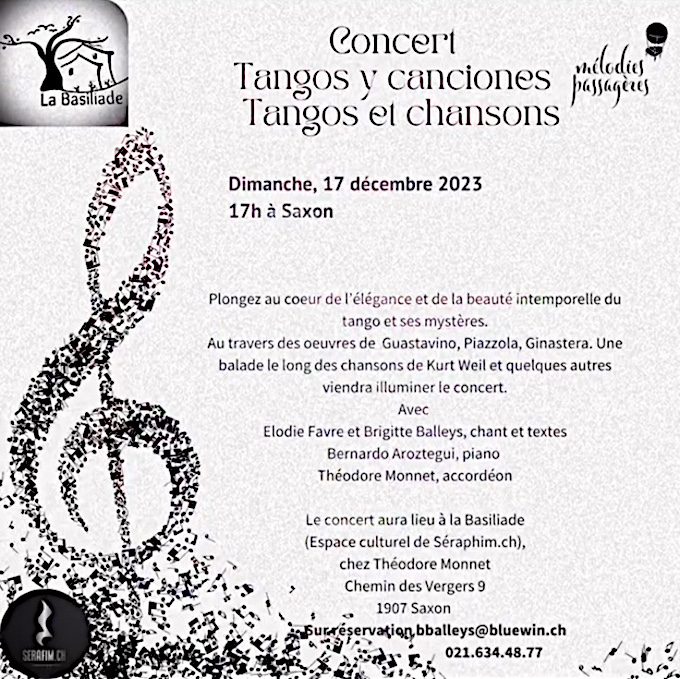Concert Tangos et chansons